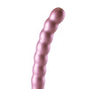 Shots Ouch 6.5" Beaded G-Spot Dildo - Rose Gold