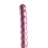 Shots Ouch 6.5" Beaded G-Spot Dildo - Rose Gold
