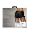 Shots Ouch Vibrating Strap On Boxer - Black M/L