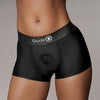 Shots Ouch Vibrating Strap On Boxer - Black M/L