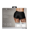 Shots Ouch Vibrating Strap On Boxer - Black XL/XXL