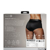 Shots Ouch Vibrating Strap On Brief - Black M/L