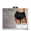 Shots Ouch Vibrating Strap On Brief - Black XL/XXL