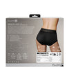 Shots Ouch Vibrating Strap On Brief - Black XS/S