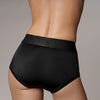 Shots Ouch Vibrating Strap On Brief - Black XS/S