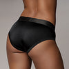Shots Ouch Vibrating Strap On High-Cut Brief - Black M/L