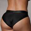 Shots Ouch Vibrating Strap On Hipster - Black XL/XXL