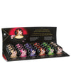 Shunga Mini Candlelight Massage Candle Display No Green Tea - Asst. Flavors Display of 20