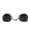 Sportsheets Velvet Noir Handcuffs - Black