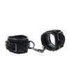 Sportsheets Velvet Noir Handcuffs - Black