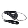 Sportsheets Velvet Noir Collar & Leash - Black