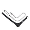 Sportsheets Velvet Noir Collar & Leash - Black