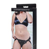 Sportsheets Velvet Noir Strap-On - Black