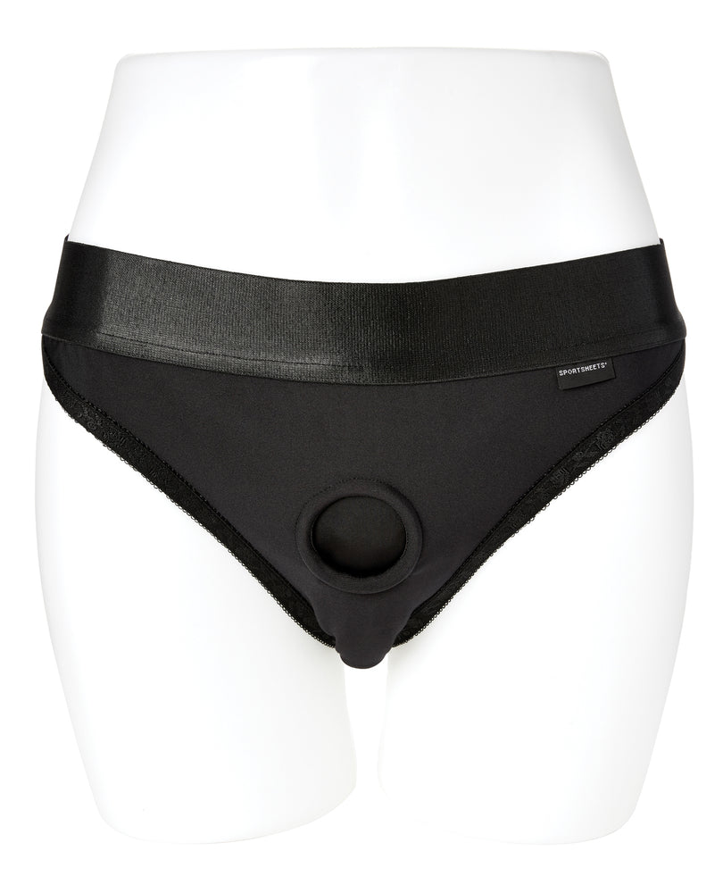 Sportsheets Em.Ex. Silhouette Harness - Black