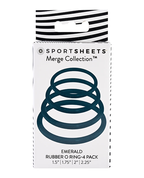 Sportsheets O Ring 4 Pack - Assorted Colors