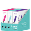 VeDO Bam Mini Rechargeable Bullet Vibe Display - Display of 12
