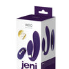 VeDO Jeni Dual Motor Vibe w/Remote - Purple