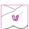 Frisky Petal Pusher Silicone Labia Spreader