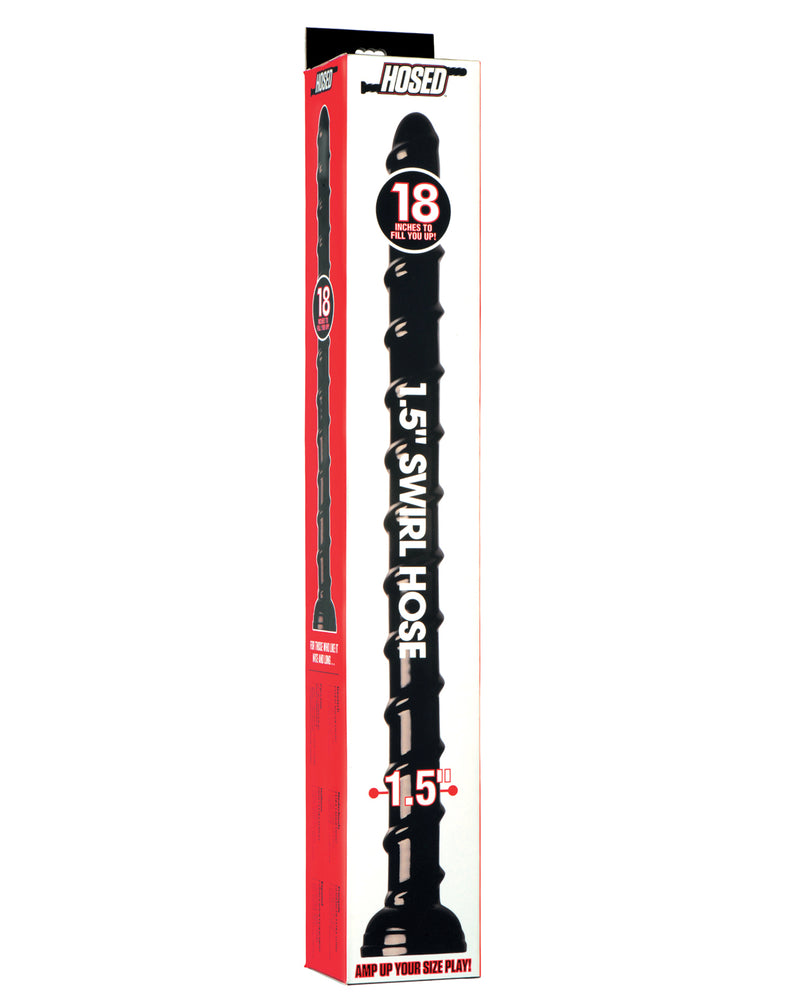 Hosed 1.5" Swirl Hose - 18" Long