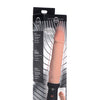 Master Series 8X Auto Pounder Vibrating & Thrusting Dildo w/Handle - Flesh