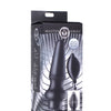 Master Series Ass-Pand Inflatable Silicone Anal Plug - Black