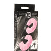 Master Series Cuffed in Furry Handcuffs - Pink