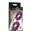 Master Series Cuffed in Furry Handcuffs - Purple