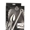 Master Series Anal Hook Trainer w/3 Plugs - Silver