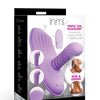 Inmi Thrust N' Grind Thrusting & Vibrating Silicone Grinder - Purple