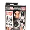 Size Matters 10X Rotating Silicone Nipple Suckers w/ 4 Attachments - Black