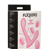 Inmi G-Flick Flicking G-Spot Vibrator w/Remote - Pink