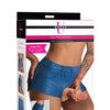 Strap U Booty Shorts 6" Silicone Dildo Strap-On Harness - Large