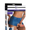 Strap U Booty Shorts 6" Silicone Dildo Strap-On Harness - Medium