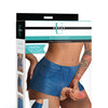 Strap U Booty Shorts 6" Silicone Dildo Strap-On Harness - Small