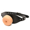 Master Series Ass Face Mouth Gag - Light/Black