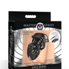 Master Series Lock Down Chastity Cage - Black