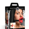 Master Series Vibrating Sissy Mouth Gag - Red