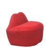 Master Series Lips Chair - Red, Drop Ship Only