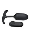 Heavy Hitters - Vibrating Weighted Silicone Anal Plug - Medium