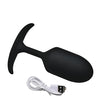 Heavy Hitters - Vibrating Weighted Silicone Anal Plug - Extra Large