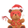 Master Series Holiday Bondage Teddy Bear Plush - Brown