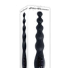Zero Tolerance Backdoor Baton Beaded Anal Vibrator - Black