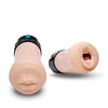 ZOLO Gawk Gawk Deep Throat Vibrating Masturbator - Ivory