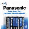 Panasonic Super Heavy Duty Battery AA - Pack of 4