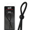 Rock Solid Lasso Single Adjustable Lock Black Silicone