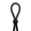 Rock Solid Lasso Single Adjustable Lock Black Silicone