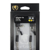 Spartacus Adjustable Alligator Nipple Clamps w/Silver Chain