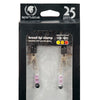 Spartacus Adjustable Broad Tip Nipple Clamps w/Purple Beads