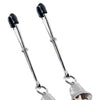 Spartacus Adjustable Tweezer Nipple Clamps w/Bells