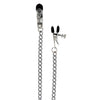 Spartacus Adjustable Broad Tip Nipple Clamps w/Link Chain
